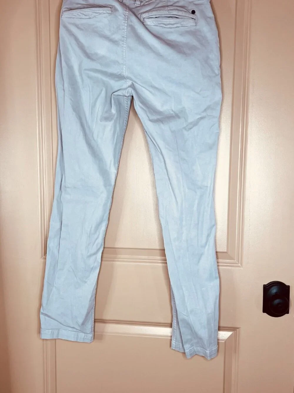 NN07 No Nationality Men’s Gray Straight Leg Chino Pants Size 32/33